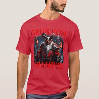 T-shirt Vintage Gru Vom Krampus Noël sombre Joyeux Noël
