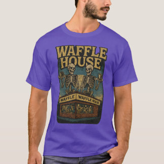 T-shirt Vintage Grunge les années 70 Waffhouse Design