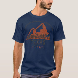 T-shirt Vintage Guadalupe Mountain National Park Texas Cl