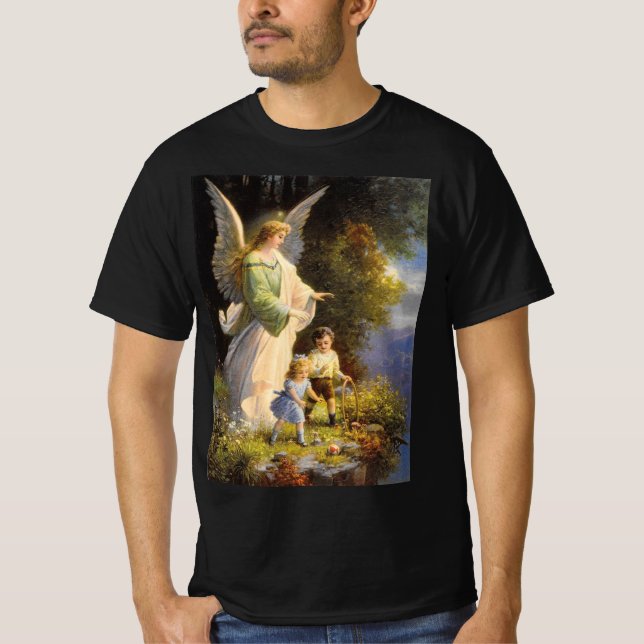 T-shirt Vintage Guardian Angel  (Devant)