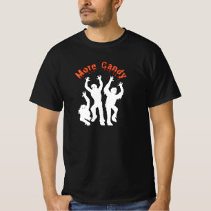 T-shirt Vintage Halloween Candy Zombies