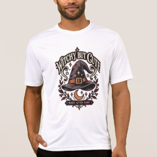 T-shirt vintage Halloween mignon et ensorcelé