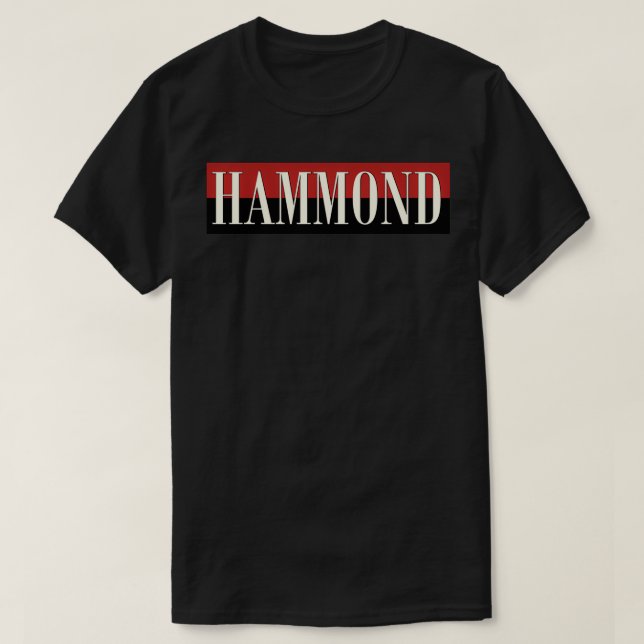 T-shirt Vintage Hammond  (Design devant)