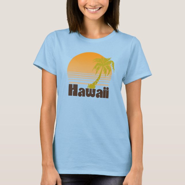 T-shirt Vintage Hawaii (Devant)