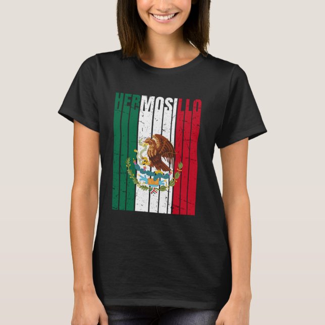 T-shirt Vintage Hermosillo City Mexico (Devant)