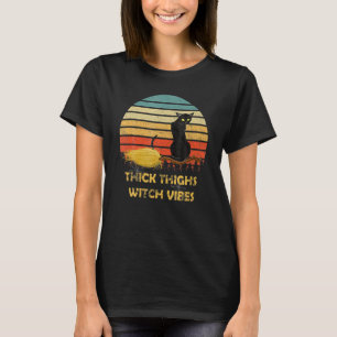 T-shirt Vintage Hick Highs Vibes sorcières Witchy Hallowee
