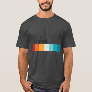 T-shirt Vintage Hillcrest San Diego Conception rétro