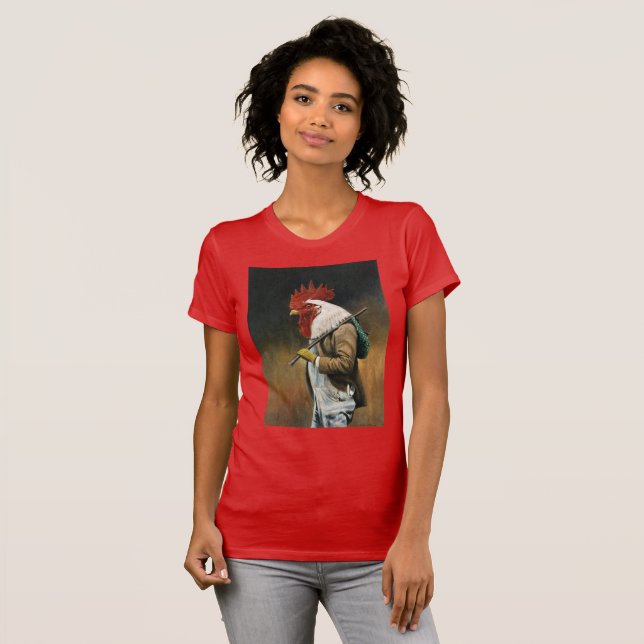 T-shirt vintage Hobo Rooster (Devant entier)