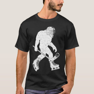 T-shirt Vintage Hockey Sasquatch Hockey sur glace Sport Dr