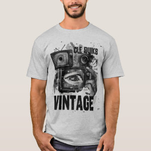 T-shirt vintage homme design artistique 