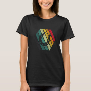 T-shirt Vintage Horseshoe Style Rétro Lucky Horsesho