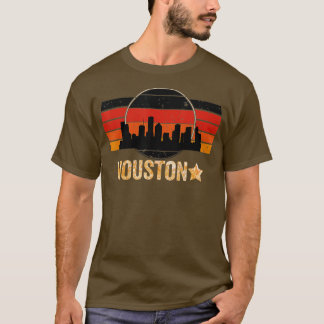 T-shirt Vintage Houston Texas Houston Strong Stripes 1