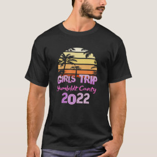 T-shirt Vintage HUMBOLDT COMTÉ TOUTES LES FILLES VOYAGE 20