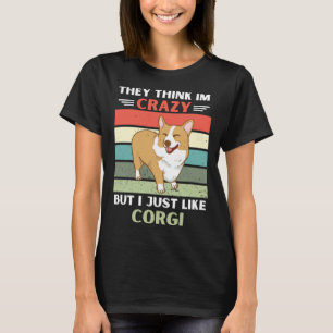 T-shirt Vintage Ils Pensent Que Je Suis Fou Mais J'aime Ju
