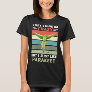 T-shirt Vintage Ils Pensent Que Je Suis Fou Mais J'Aime Pa
