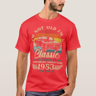 T-shirt Vintage Im Pas Vieux Im Classic Car Anniversaire 1