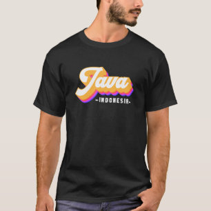 T-shirt Vintage Indonésie Vacances Asie Java