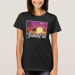 T-shirt Vintage Indonésie Vacances Voyage Asie Sumatra