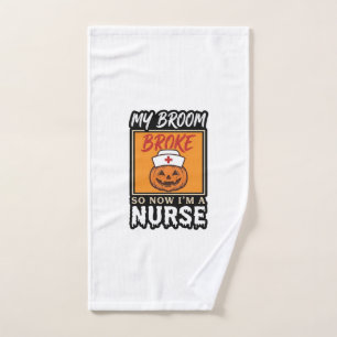 T-shirt vintage infirmière Halloween citrouille ba