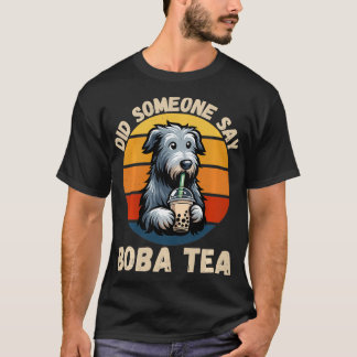T-shirt Vintage Irish Wolfhound Dog A Dit À Boba T