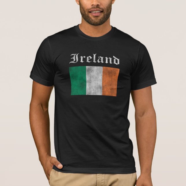 T-shirt Vintage irlandais (Devant)