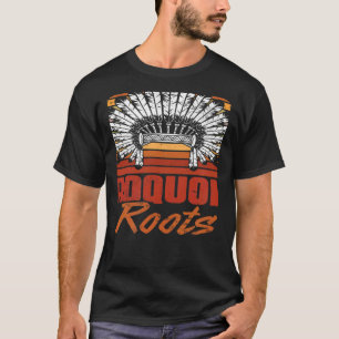 T-shirt Vintage Iroquois Racines Fierté autochtone America