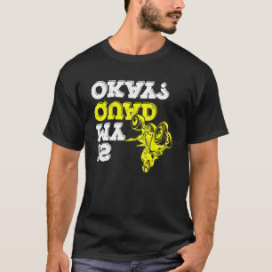 T-shirt Vintage Is My Quad Ok Esthétique Karting en Dérapa