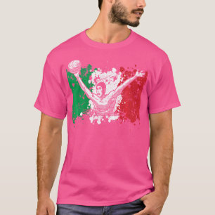 T-shirt Vintage Italie Drapeau italien Italie Water Polo