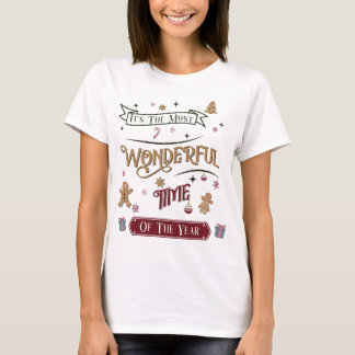 T-shirt Vintage It's The Most Wonderful Time