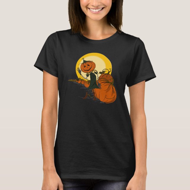 T-shirt vintage Jackolantern Halloween (Devant)