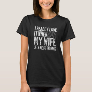 T-shirt Vintage J'adore Quand Ma Femme Me Laisse Aller F