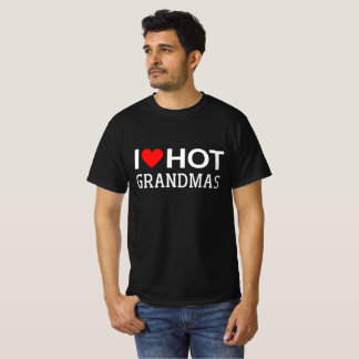 T-shirt Vintage J'aime Grandmas Hot