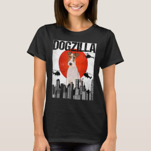 T-shirt Vintage japonais Dogzilla Wire Fox Terrier