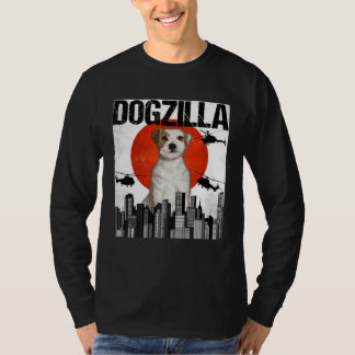 T-shirt Vintage japonaise Dogzilla Parson Russell Terrier