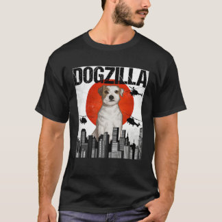 T-shirt Vintage japonaise Dogzilla Parson Russell Terrier