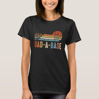 T-shirt Vintage Je Garde Tous Mes Plaisanteries Papa Dans