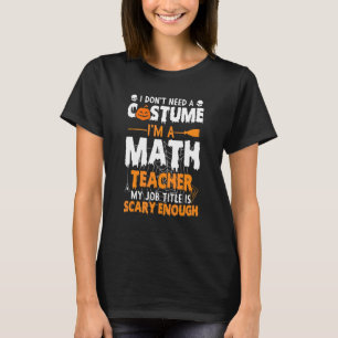 T-shirt Vintage Je n'ai pas besoin d'un déguisement Je sui