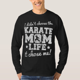 T-shirt Vintage Je n'ai pas choisi le Karate Maman Life It