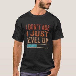 T-shirt Vintage Je ne vieillis pas Je monte juste de nivea