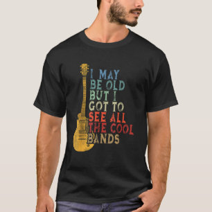 T-shirt Vintage Je Suis Peut-Être Vieille Mais Je Dois Voi