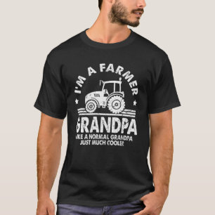 T-shirt Vintage Je suis un grand paysan Costume beaucoup G