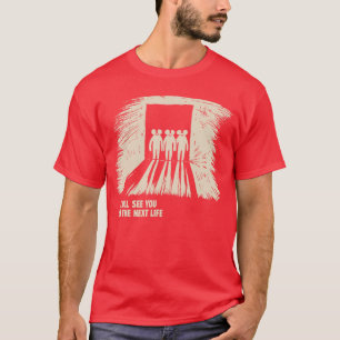 T-shirt Vintage Je te verrai dans la vie sur le Net Radio 