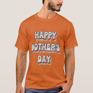 T-shirt Vintage Joyeux garçon de la fête des mères