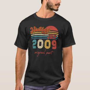 T-shirt Vintage juillet 2009 Première partie 13 ans