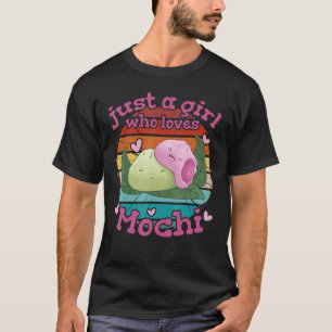 T-shirt Vintage juste une fille qui aime mochi japonais no