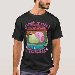 T-shirt Vintage juste une fille qui aime mochi japonais no
