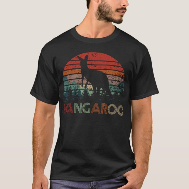 T-shirt vintage kangourou (Devant)
