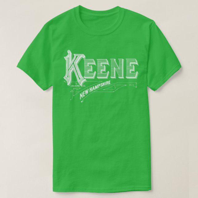 T-shirt Vintage Keene NH (Design devant)