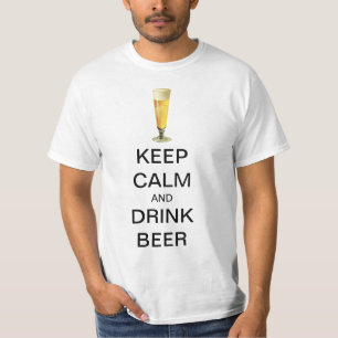 T-Shirt Vintage Keep Calm et Bois de la Bière