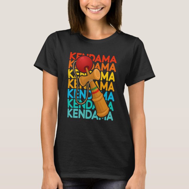 T-shirt Vintage Kendama (Devant)